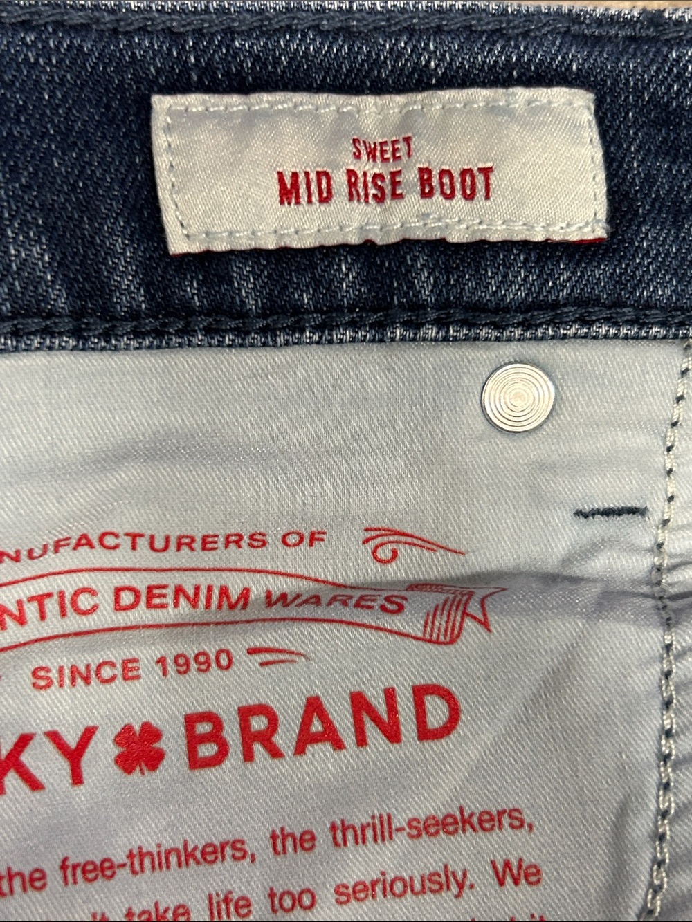 Lucky Brand Sweet Mid Rise Boot Jeans - Picture 3 of 9